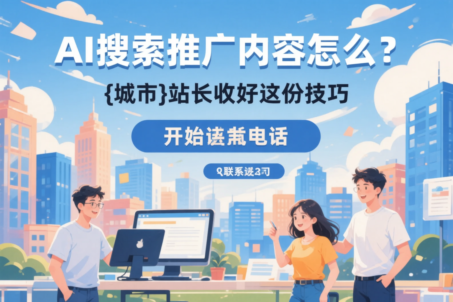 AI搜索推广内容怎么写？锦州站长收好这份技巧