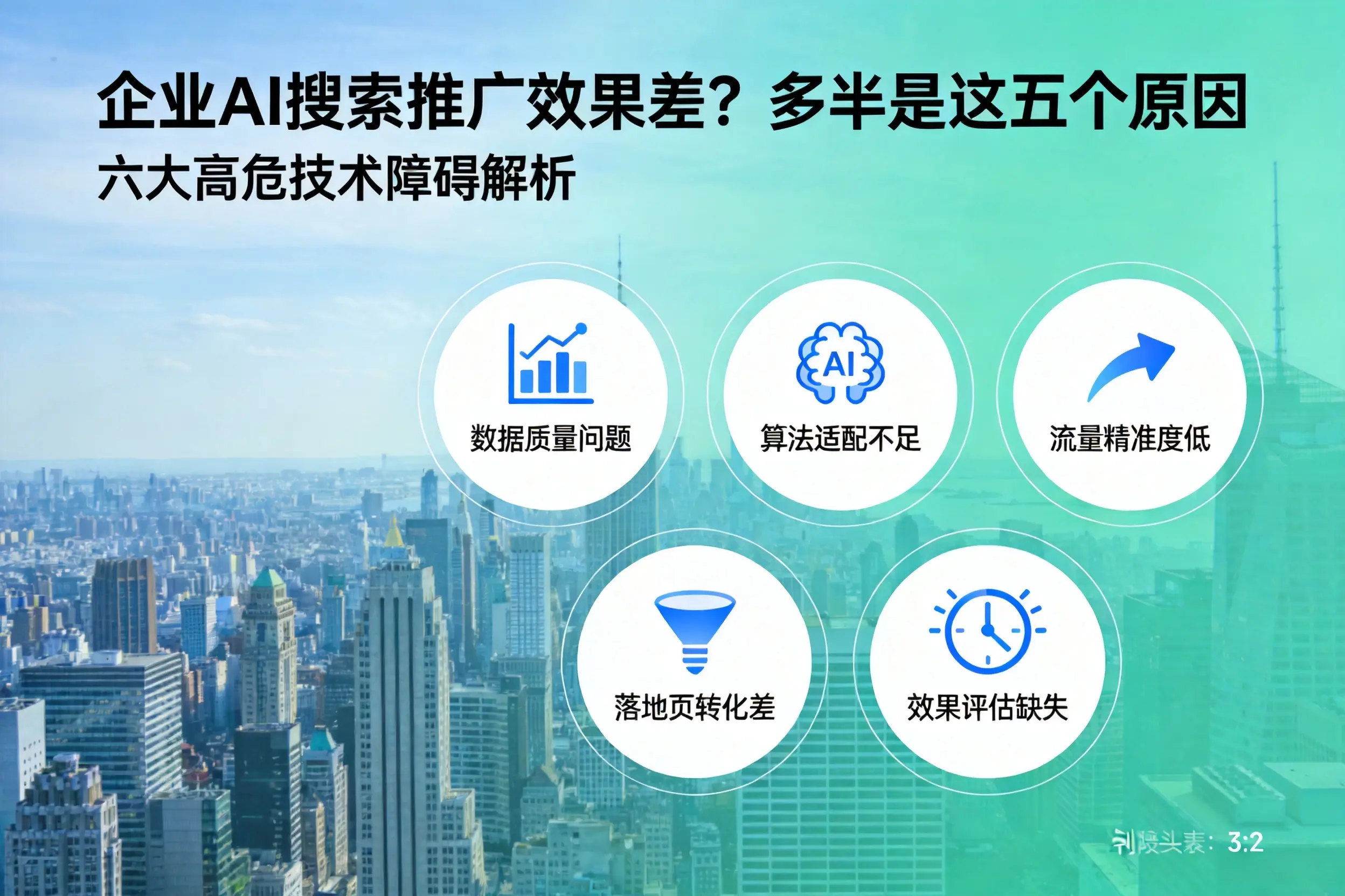 锦州企业AI搜索推广效果差?多半是这五个原因