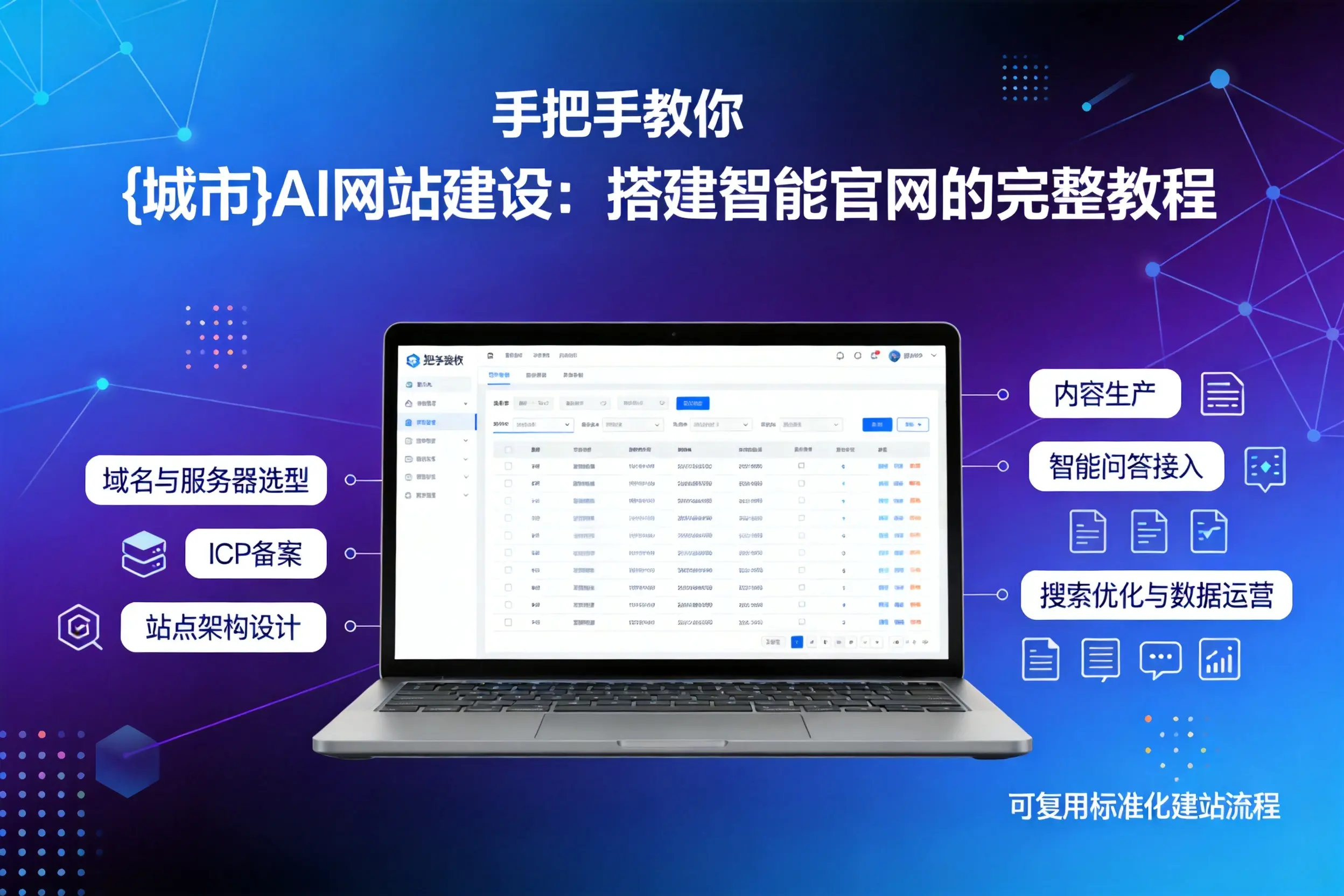 手把手教你锦州AI网站建设：搭建智能官网的完整教程