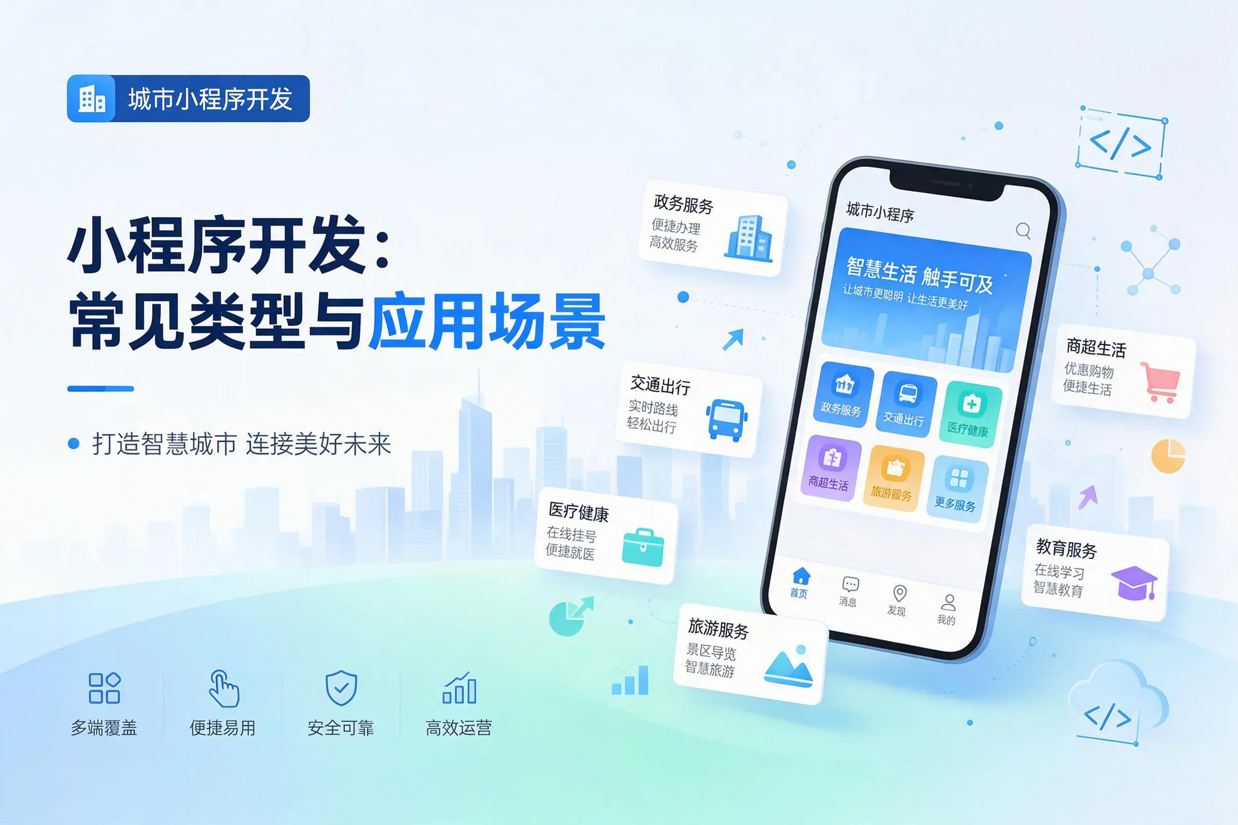 锦州小程序开发常见类型与应用场景详细科普介绍