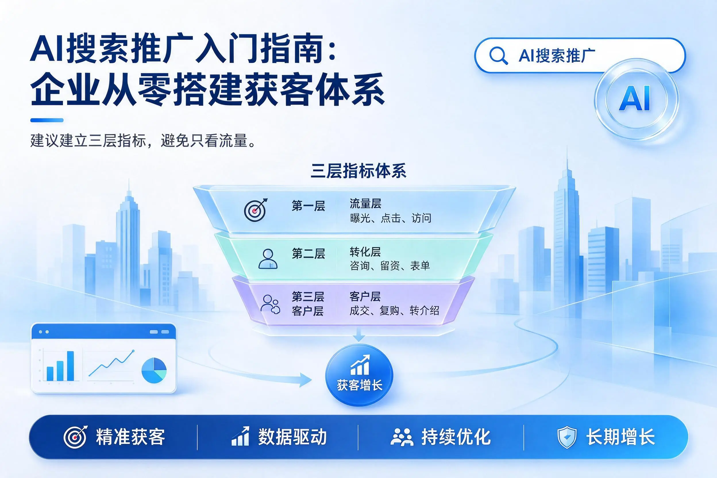 AI搜索推广入门指南:锦州企业从零搭建获客体系